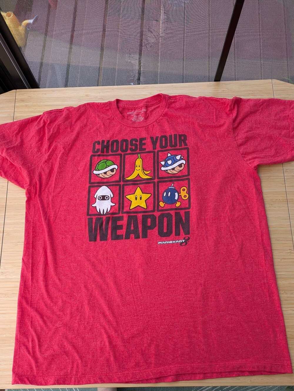 Mario Kart "Choose Your Weapon" Graphic T